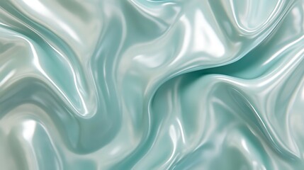 Obraz premium Light turquoise background with smooth glossy effect