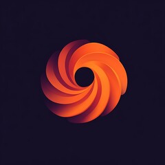 Modern abstract logo design ai generated