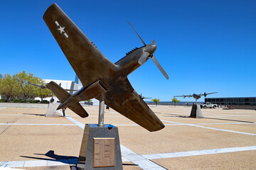 Historical airplanes  that symbolize stories of  the service and sacrifice of generations of American Airmen. Located on The Honor Court, U.S. Air Force Academy just north of Colorado Springs.