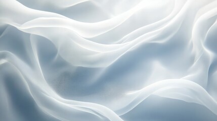 Obraz premium 3d abstract white wavy background