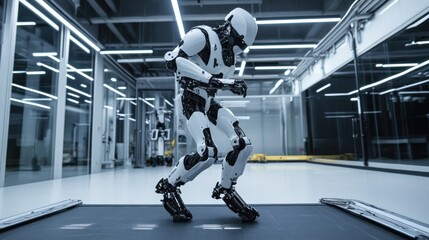Robotics combined with biomechanics creating machines that replicate natural movement and function