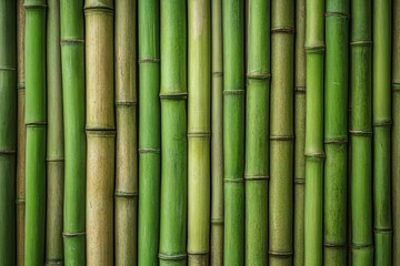 Bamboo sushi mat s texture in Japanese and Chinese cultural traditions