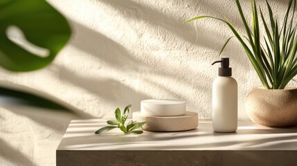 Showcase clean beauty ingredients in an elegant display