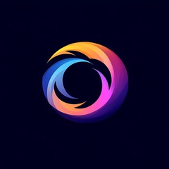 Modern abstract logo design ai generated