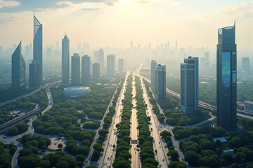 Obraz premium Urban Panorama