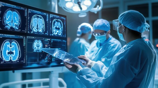 AI-powered robotics revolutionizing healthcare with precision surgeries and autonomous systems