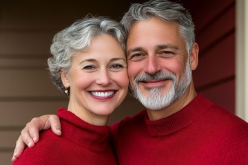 Happy couple gets keys; new home Use warm, inviting palette