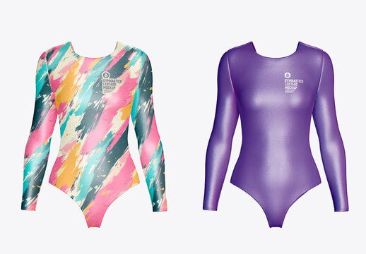 Gymnastics Leotard Mockup