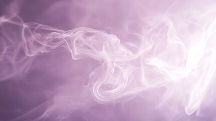 Fototapeta premium Light lilac pink background with faint smoke and soft light radiance