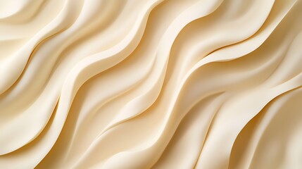 Fototapeta premium Light beige texture with soft waves, perfect for background design