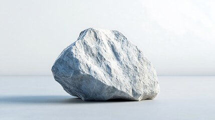 Naklejka premium Light gray background with a smooth stone-like finish