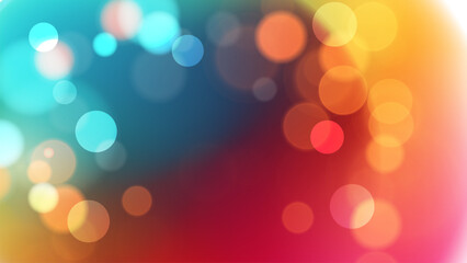 Obraz premium Bokeh lights. Bright blur light effect. Abstract blurred background. Vector illustration.