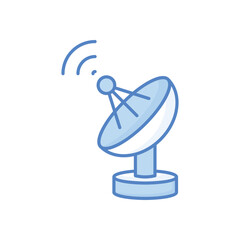 5g Satellite vector icon