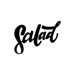 A stylish and modern hand-lettered word 