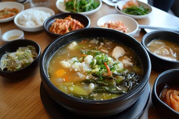 ginseng infused chicken soup