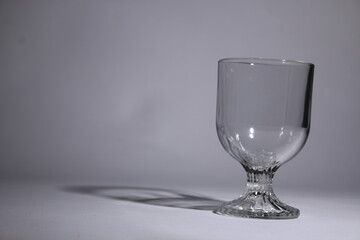 empty wine glass