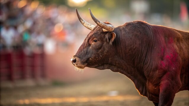 Captivating Bokeh Effect of Toro Sebu in Nature, Featuring Vivid Colors and Dreamy Backgrounds for Stunning Visuals in Photography and Art Projects