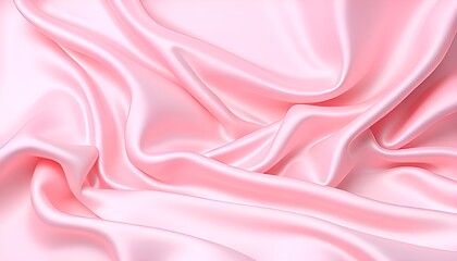 Obraz premium pastel pink luxury 3d silk background