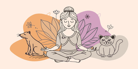These illustrations can encapsulate the beauty of mindfulness and the connection between animals and the practice of meditation in a creative and inspiring way.