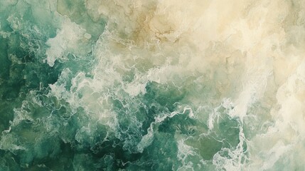 Fototapeta premium Serene Watercolor Palette: Soft, Artisanal Hues for Stationery and Weddings