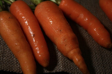carrots on the table