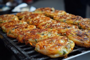 Korean fish cake soup sold on the streets of Seoul