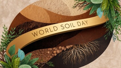 World Soil Day Text Card