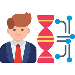 DNA Analysis Icon