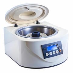 Obraz premium A compact centrifuge machine with a digital display