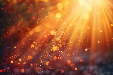 Obraz premium Realistic glowing light flare overlays for photo editing.