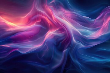 Obraz premium Wave background with modern and elegant neon effect. Premium design for wallpaper banner poster.