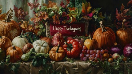 Autumn vegetables concept. Selective focus