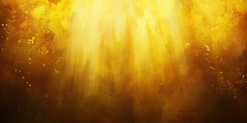 Obraz premium Golden light beams illuminating warm textured background