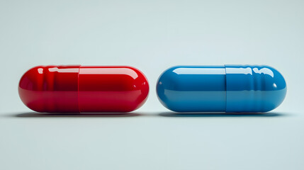 Red pill or blue pill, the choice is yours, between truth and illusion, belief and reality, truth and lie, right and wrong, left and right