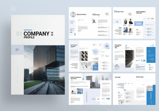 Company Profile Brochure Template