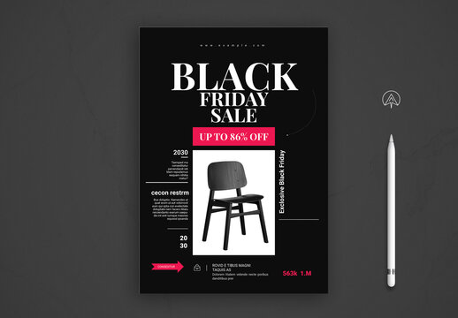 Black Friday Flyer Template