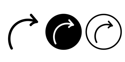 Arrows vectors icon set