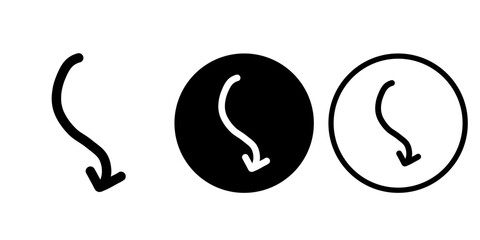 Arrows vectors icon set