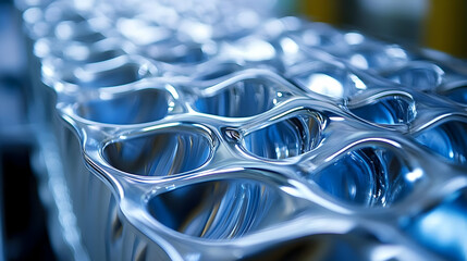 Shiny Metal Abstract Background