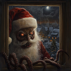 Lovecraftian Santa Claus.