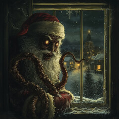 Lovecraftian Santa Claus.