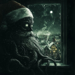 Lovecraftian Santa Claus.