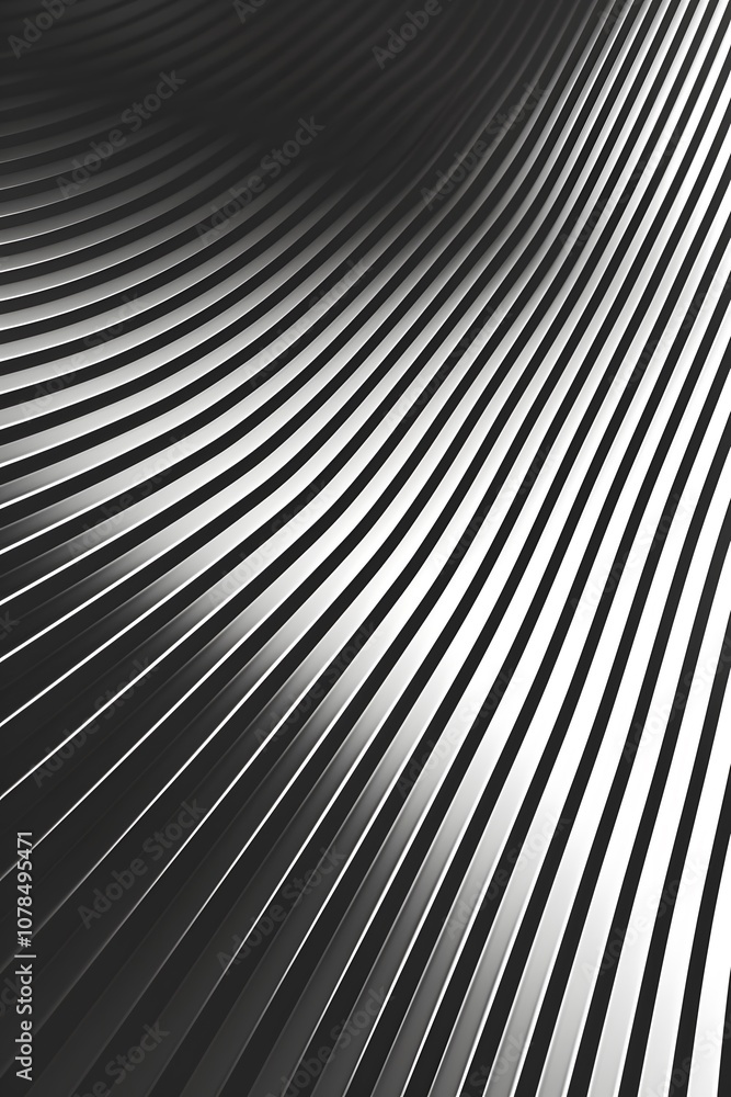 Aufkleber simple lines forming geometric patterns for a minimalistic abstract background ai generated illustra