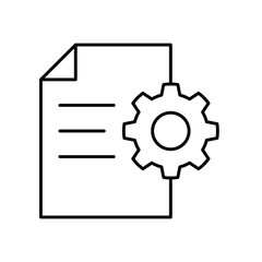 Options or Settings icon. Setup symbol