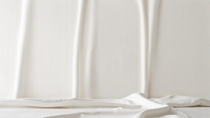 white pillow on white background