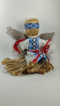 Doll. National children's toy. Ukraine. Folk art.