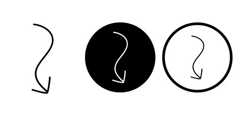 Arrows vectors icon set