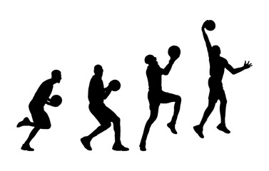 basketball player silhouette