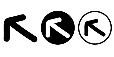 Arrows vectors icon set