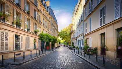 Obraz premium street in the old town